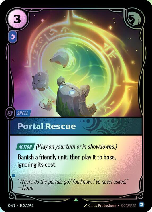 Portal Rescue (OGN) #102 [EN/F] s/o