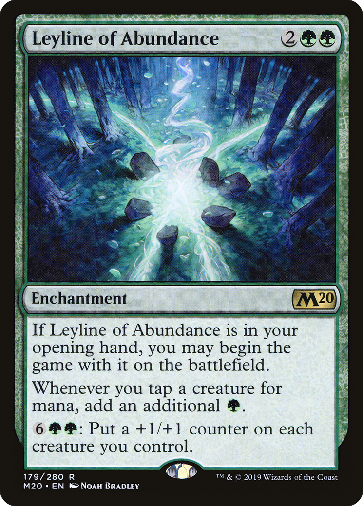 Leyline of Abundance (M20) #179 [EN/N] s/o
