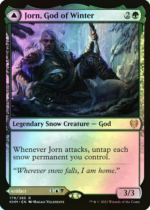 Jorn, God of Winter // Kaldring, the Rimestaff (KHM) #179 [EN/F]