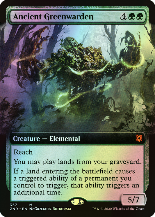 Ancient Greenwarden (ZNR) #357 [EN/F]