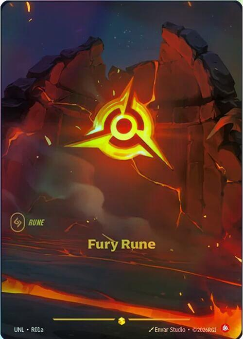 Fury Rune (R01a) (UNL) #R01a [EN/F]