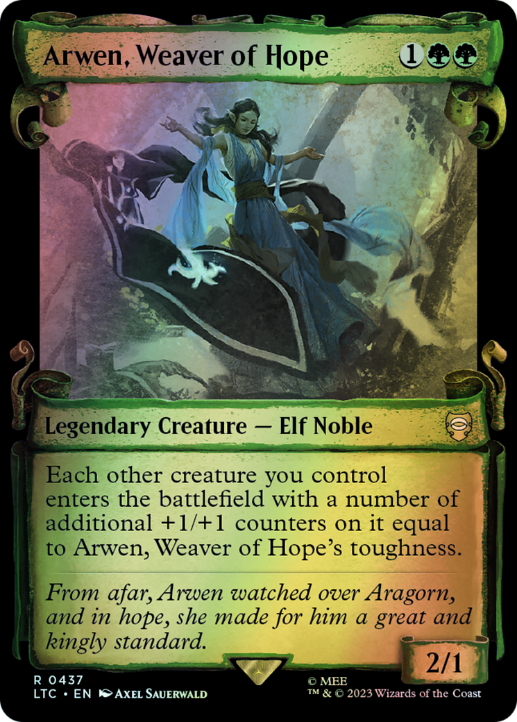 Arwen, Weaver of Hope - Silver Foil (LTC) #437 [EN/F]