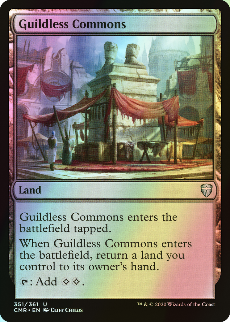 Guildless Commons (CMR) #351 [EN/F] s/o