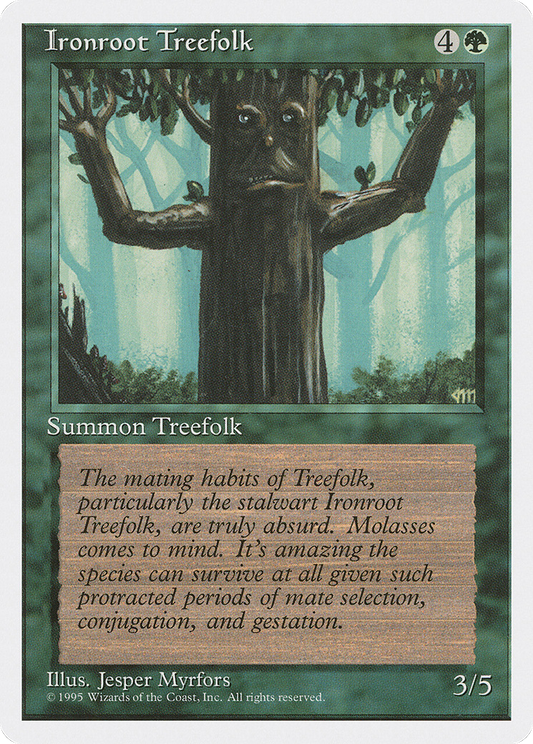 Ironroot Treefolk (4ED) #253 [EN/N]