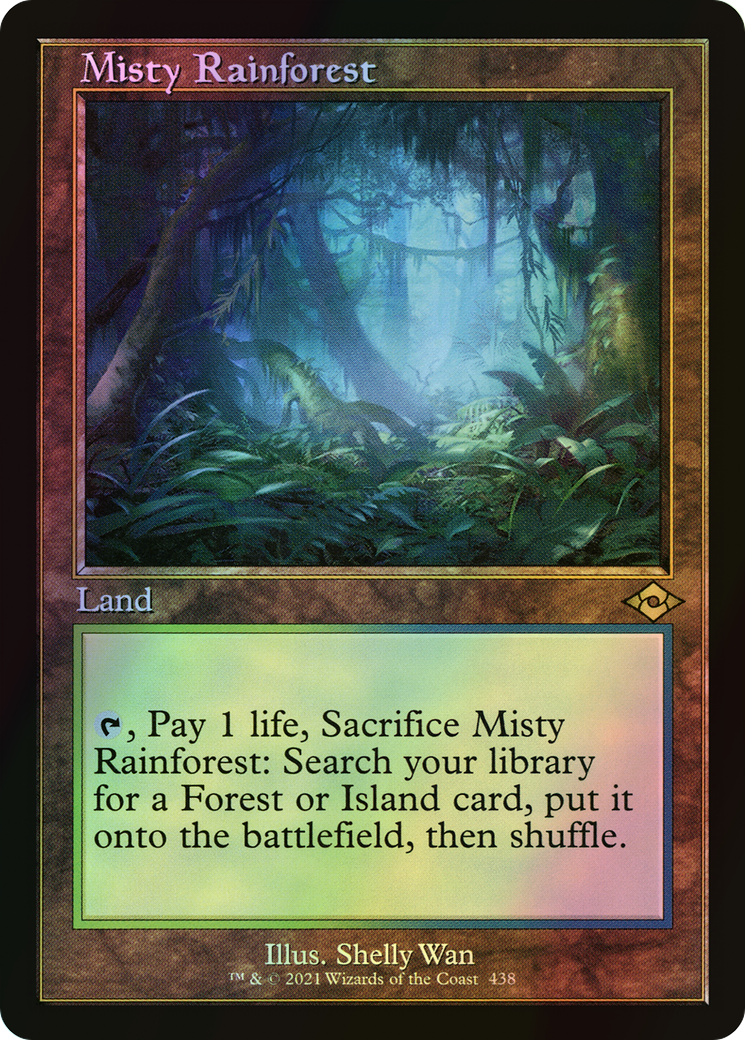 Misty Rainforest (MH2) #438 [EN/E]