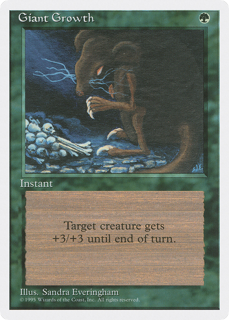 Giant Growth (4ED) #248 [EN/N]