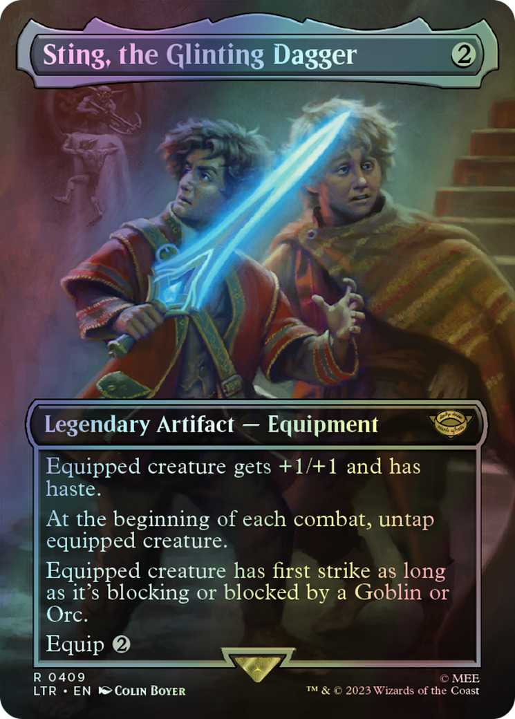 Sting, the Glinting Dagger (LTR) #409 [EN/F] s/o