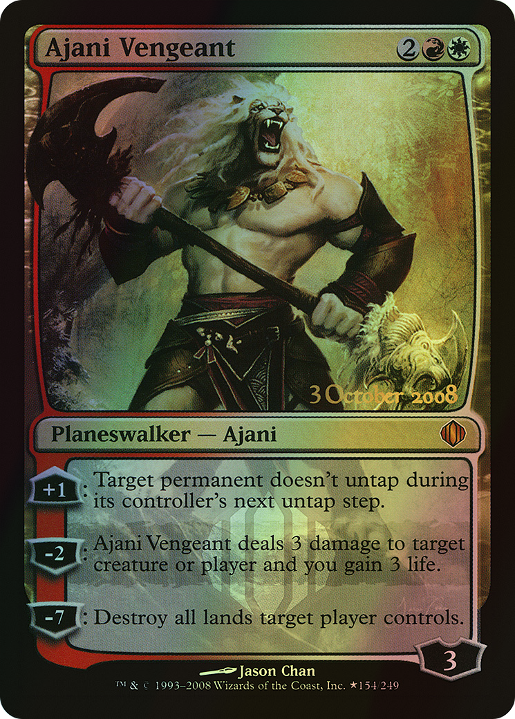 Ajani Vengeant (PALA) #154★ [EN/F] s/o