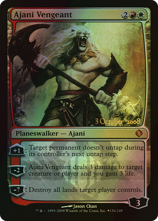 Ajani Vengeant (PALA) #154★ [EN/F] s/o