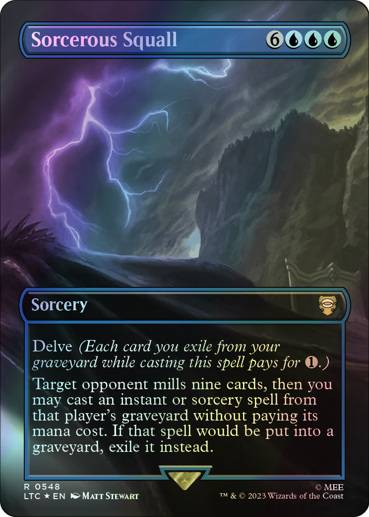 Sorcerous Squall - Surge Foil (LTC) #548 [EN/F] s/o