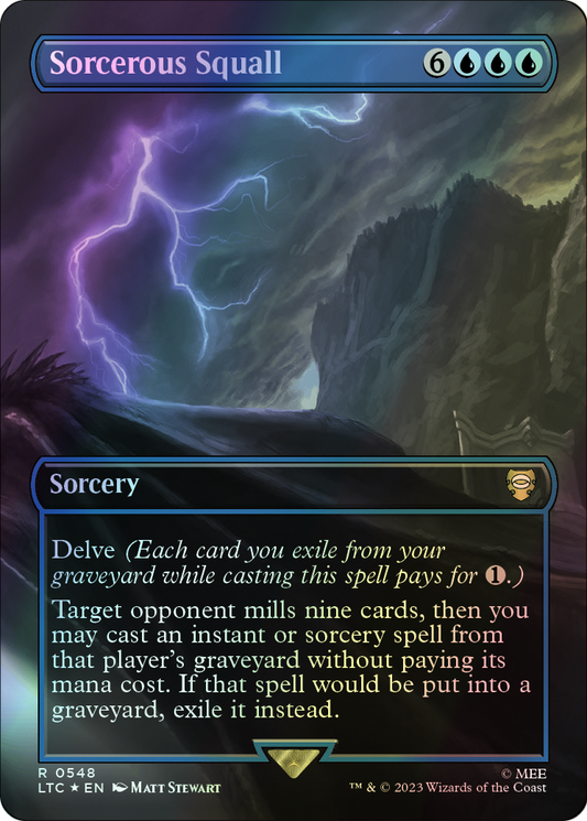Sorcerous Squall - Surge Foil (LTC) #548 [EN/F] s/o