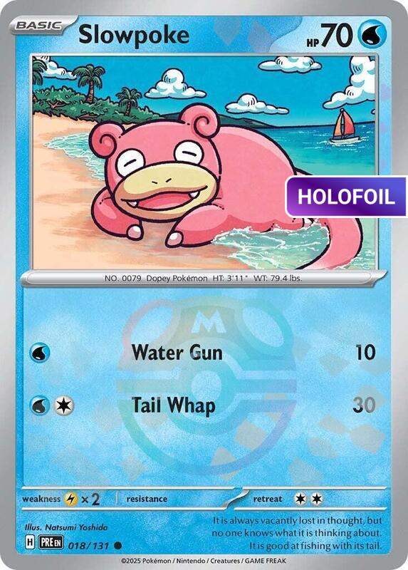 Slowpoke (Master Ball Pattern) (PRE) #018_V3 [EN/H]
