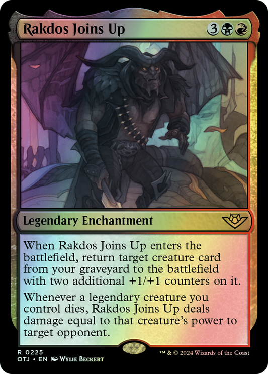 Rakdos Joins Up (OTJ) #225 [EN/F]