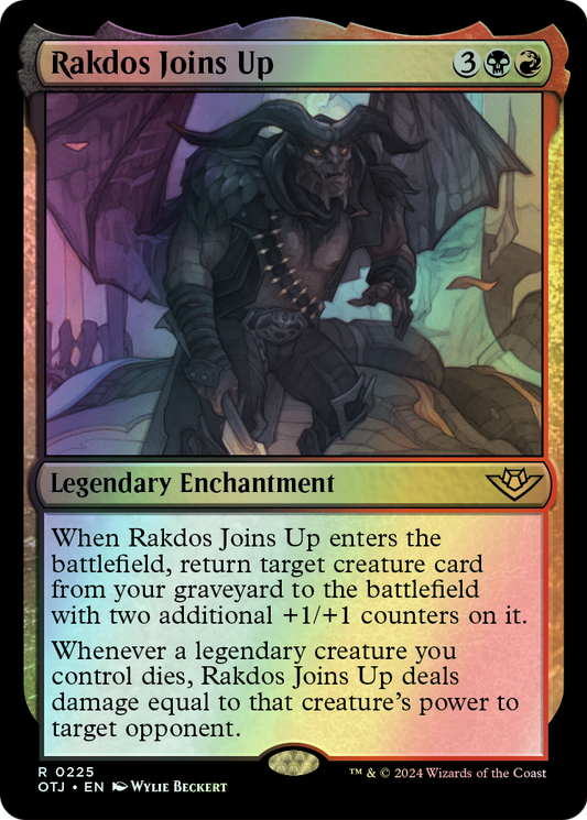 Rakdos Joins Up (OTJ) #225 [EN/F]