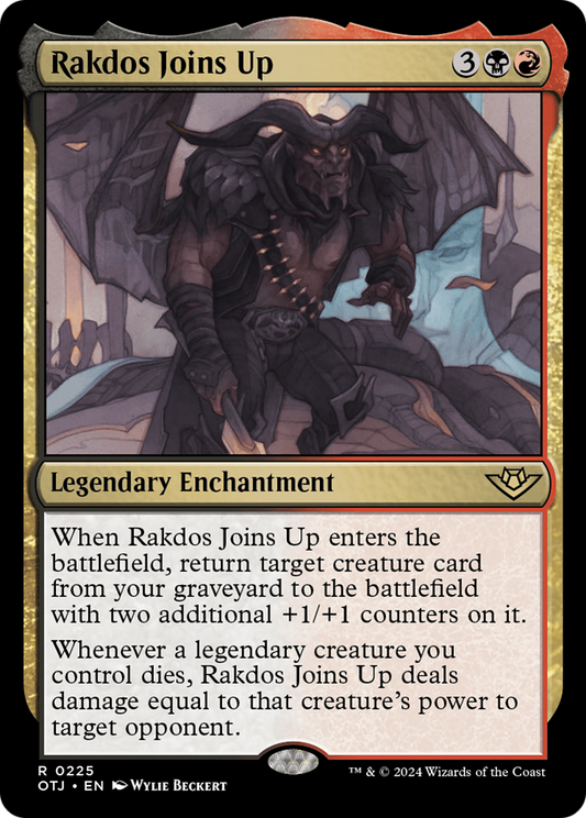 Rakdos Joins Up (OTJ) #225 [EN/N] s/o