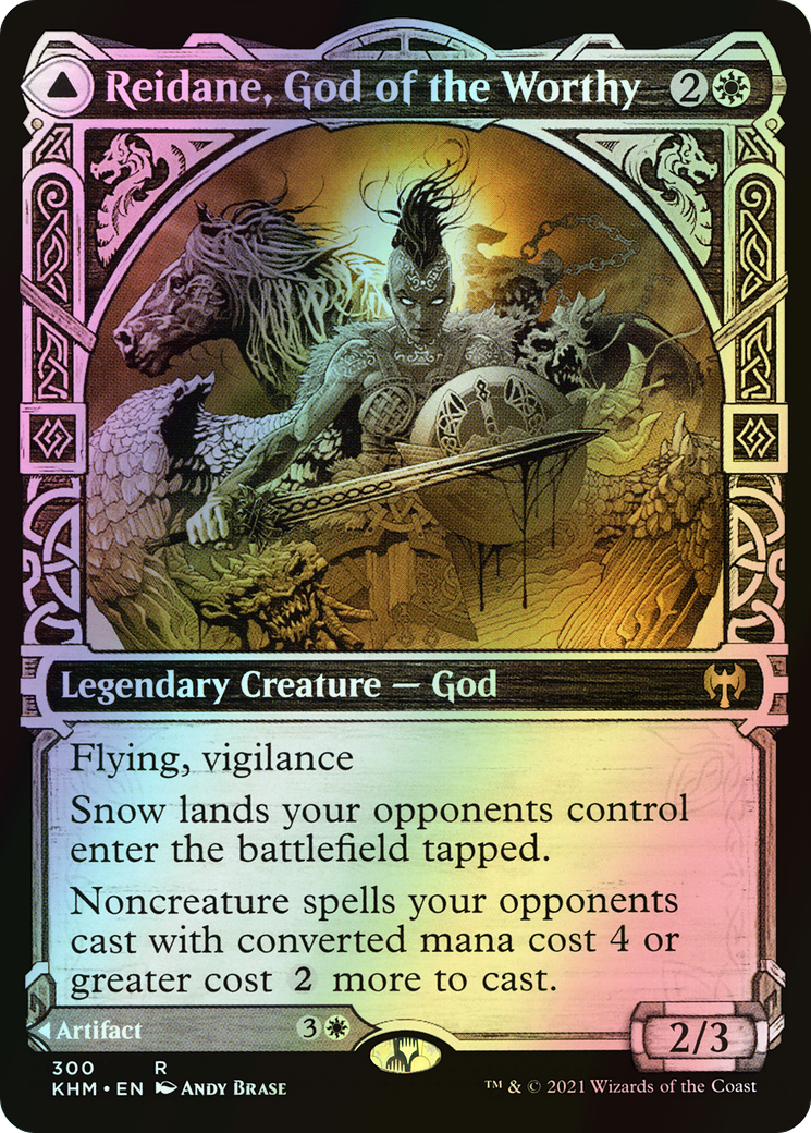 Reidane, God of the Worthy // Valkmira, Protector's Shield (KHM) #300 [EN/F] s/o