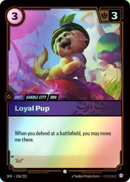 Loyal Pup (SFD) #126 [EN/F] s/o