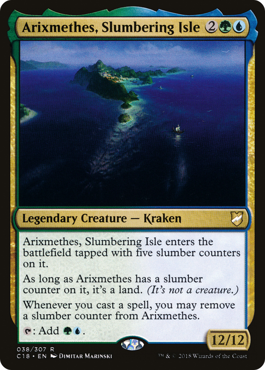 Arixmethes, Slumbering Isle (C18) #38 [EN/N] s/o