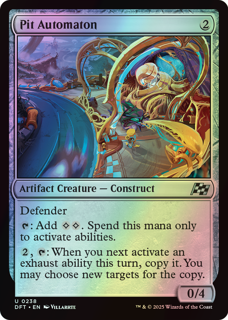 Pit Automaton (DFT) #238 [EN/F] s/o