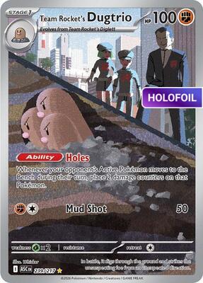 Team Rocket's Dugtrio - 239/217 (ASC) #239 [EN/H]