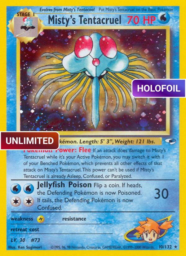 Misty's Tentacruel (G1) #010 [EN/UH]
