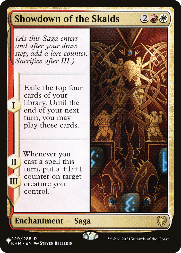 Showdown of the Skalds (PLST) #KHM-229 [EN/N]