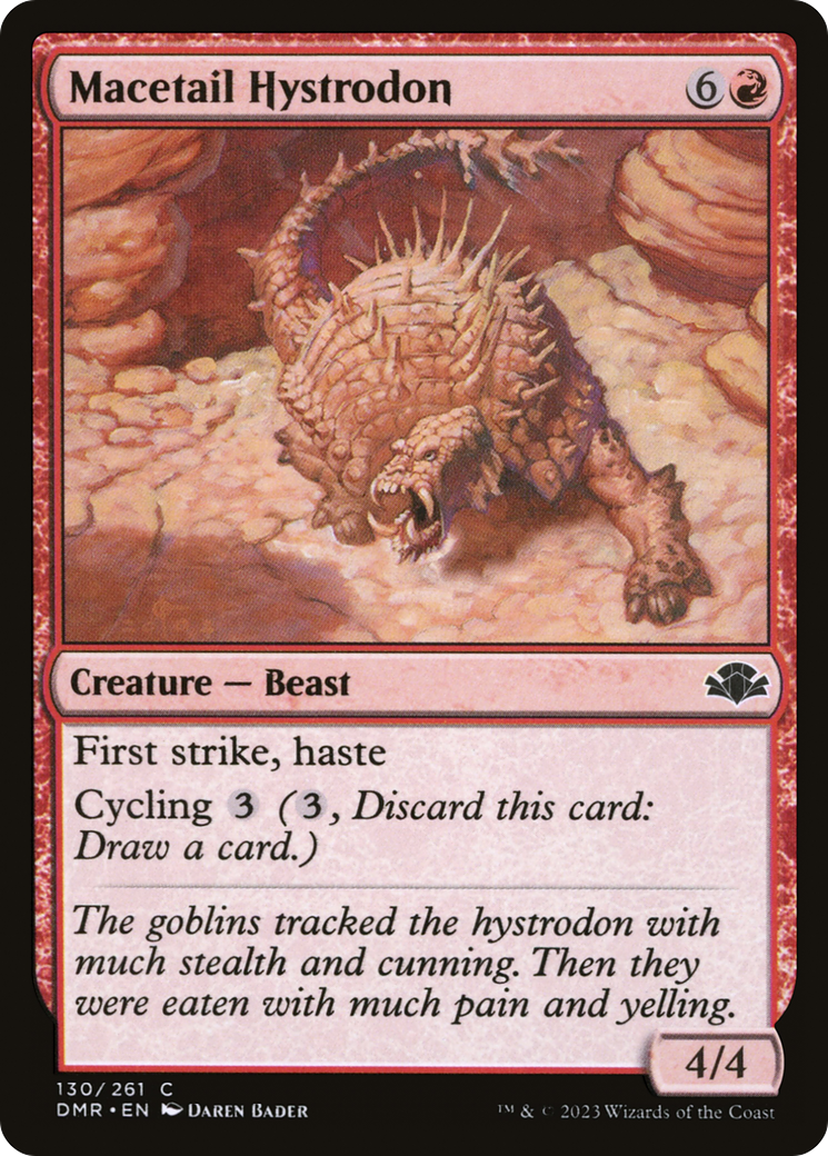 Macetail Hystrodon (DMR) #130 [EN/N]