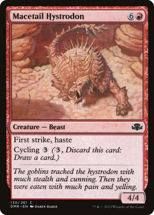 Macetail Hystrodon (DMR) #130 [EN/N]