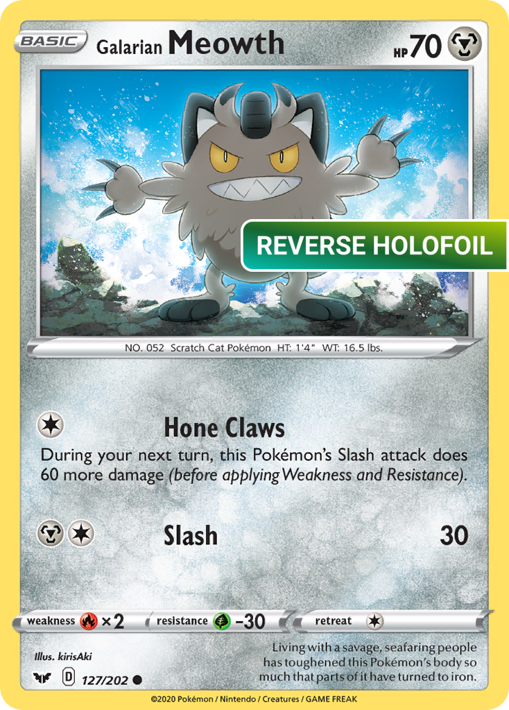 Galarian Meowth (SSH) #127 [EN/R]