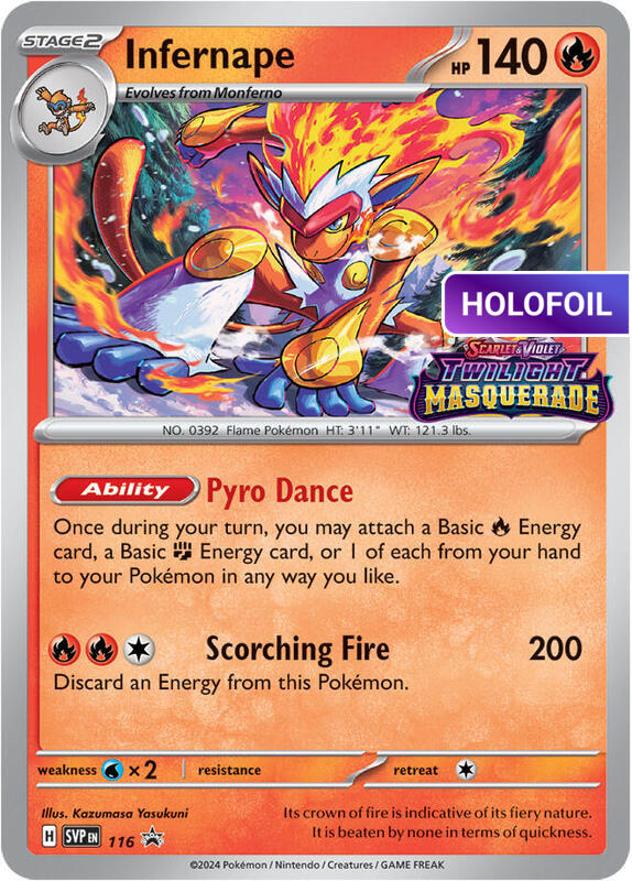 Infernape - 116 (SVP) #116_V1 [EN/H]