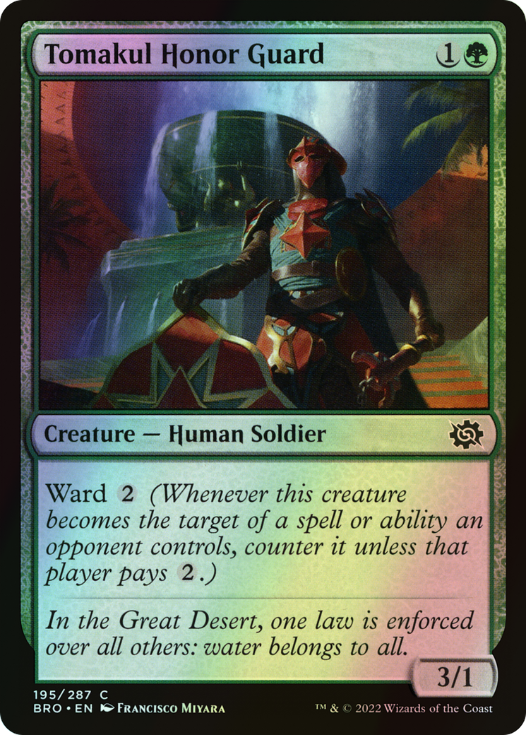 Tomakul Honor Guard (BRO) #195 [EN/F]