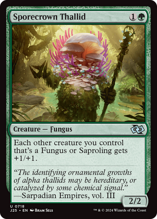 Sporecrown Thallid (J25) #718 [EN/N] s/o