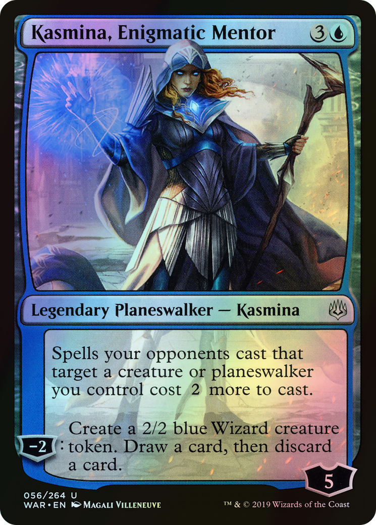 Kasmina, Enigmatic Mentor (WAR) #56 [EN/F]
