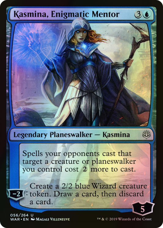 Kasmina, Enigmatic Mentor (WAR) #56 [EN/F]