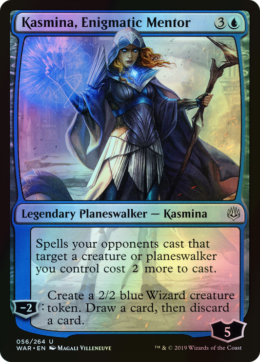Kasmina, Enigmatic Mentor (WAR) #56 [EN/F]