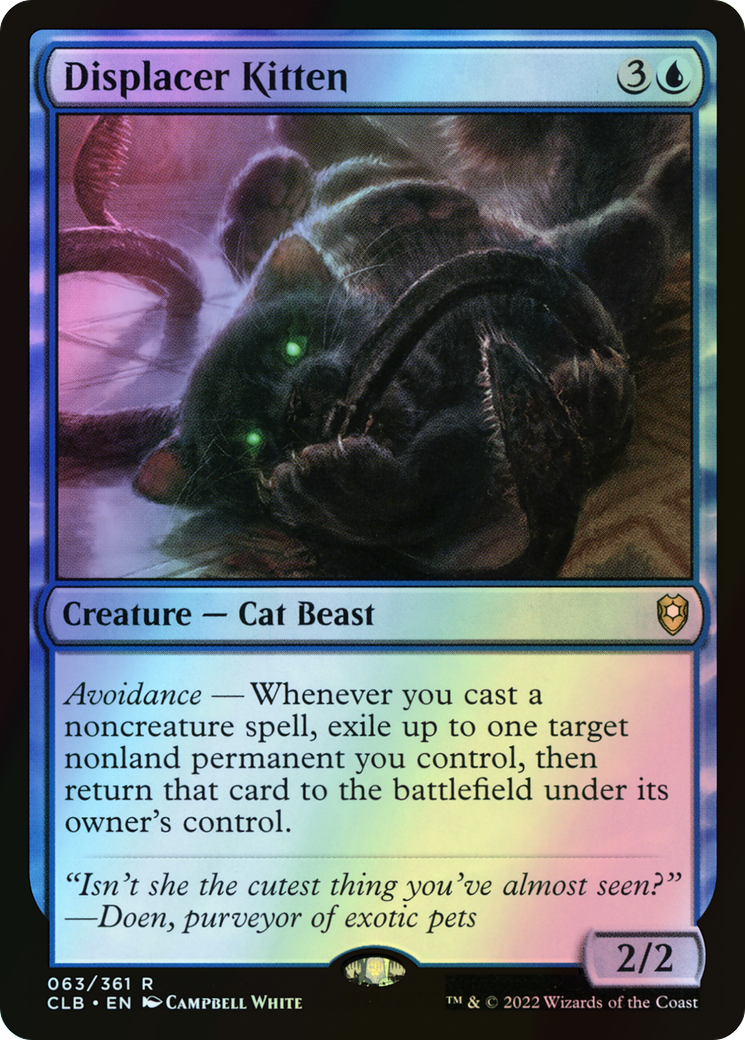 Displacer Kitten (CLB) #63 [EN/F]