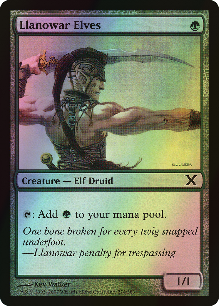 Llanowar Elves (10E) #274 [EN/F]