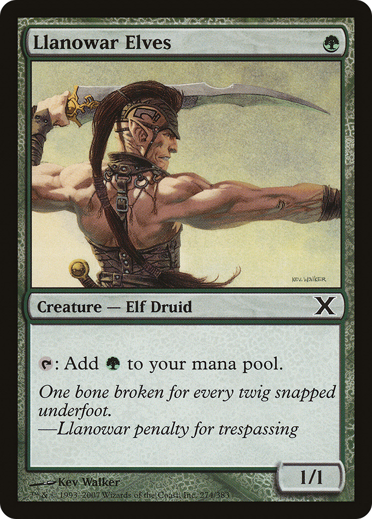 Llanowar Elves (10E) #274 [EN/N]
