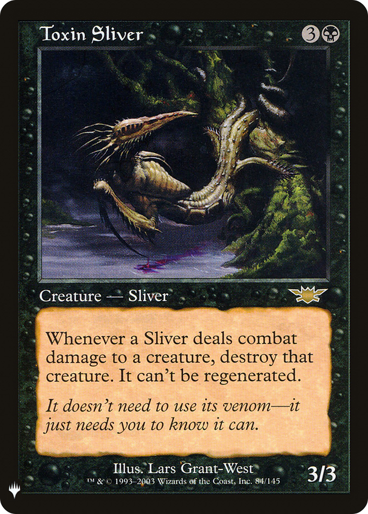 Toxin Sliver (PLST) #LGN-84 [EN/N] s/o