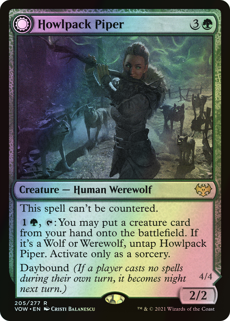 Howlpack Piper // Wildsong Howler (VOW) #205 [EN/F]