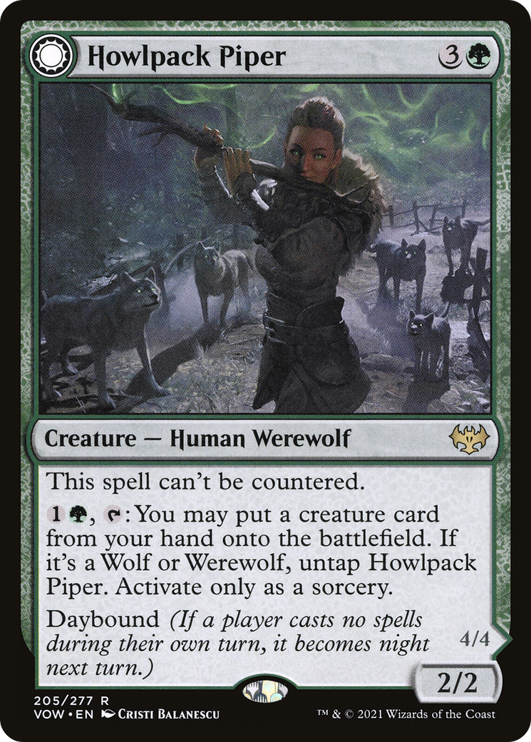 Howlpack Piper // Wildsong Howler (VOW) #205 [EN/N]