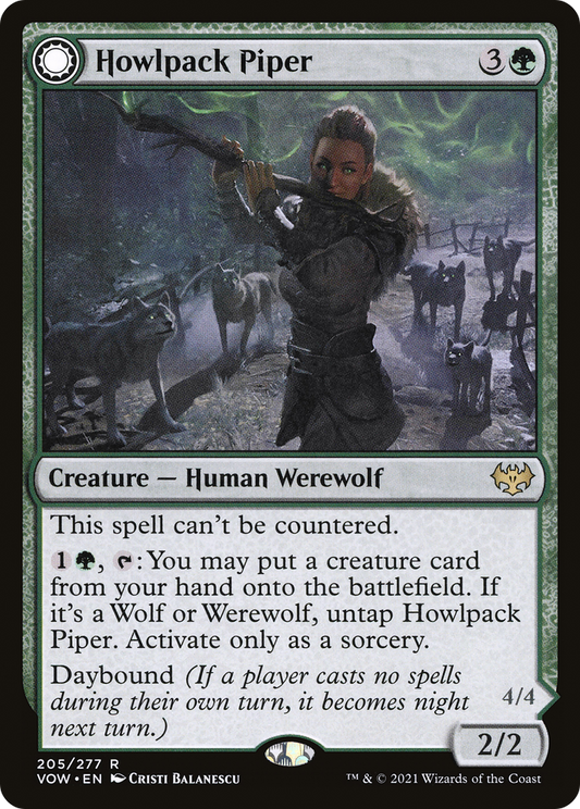 Howlpack Piper // Wildsong Howler (VOW) #205 [EN/N]