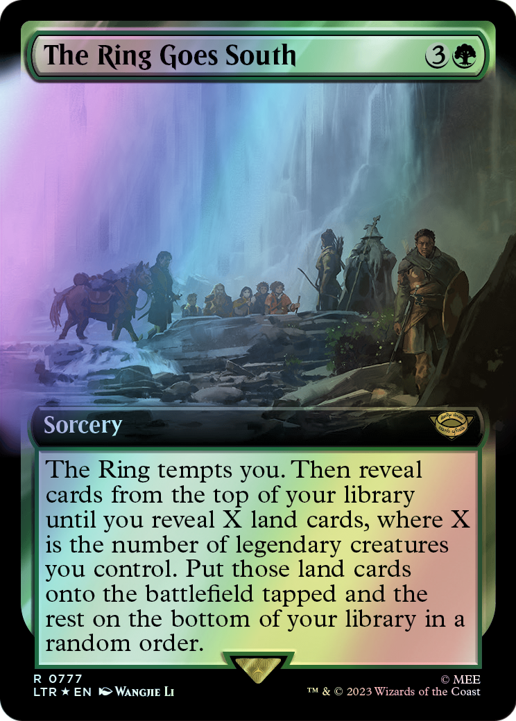 The Ring Goes South - Surge Foil (LTR) #777 [EN/F] s/o