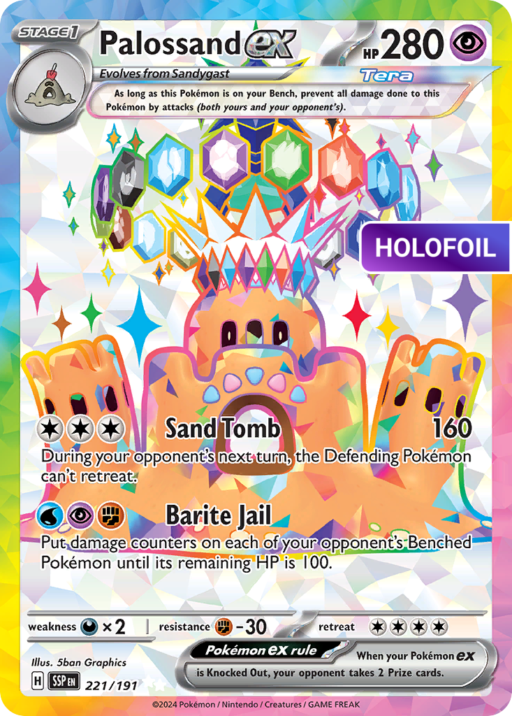 Palossand ex (SSP) #221 [EN/H] s/o