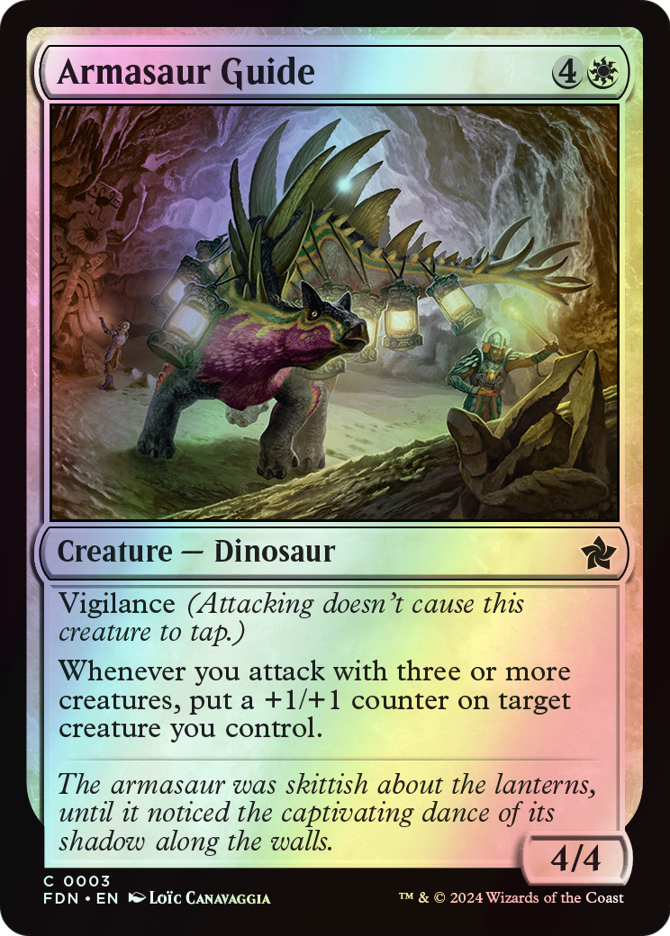 Armasaur Guide (FDN) #3 [EN/F]