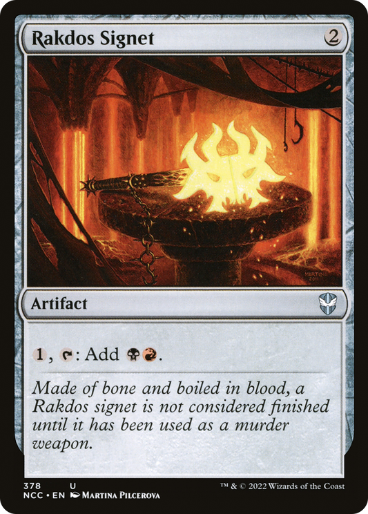 Rakdos Signet (NCC) #378 [EN/N] s/o