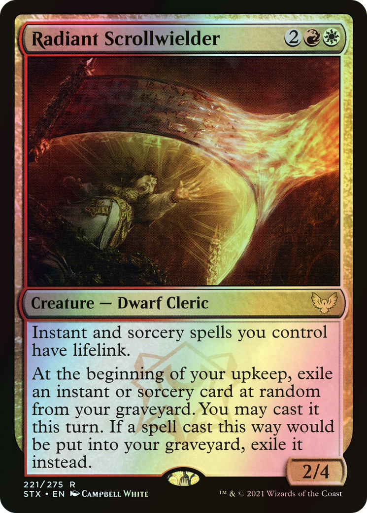 Radiant Scrollwielder (STX) #221 [EN/F]