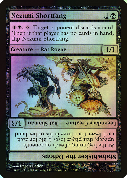 Nezumi Shortfang // Stabwhisker the Odious (CHK) #131 [EN/F]