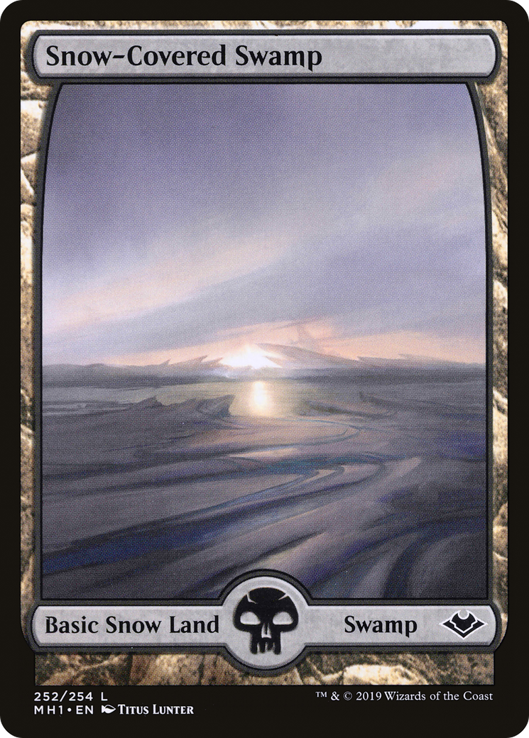 Snow-Covered Swamp (MH1) #252 [EN/N]