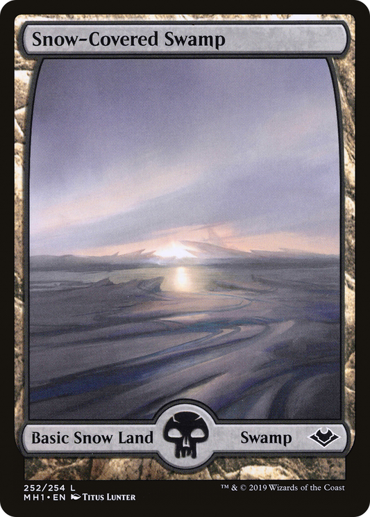 Snow-Covered Swamp (MH1) #252 [EN/N]